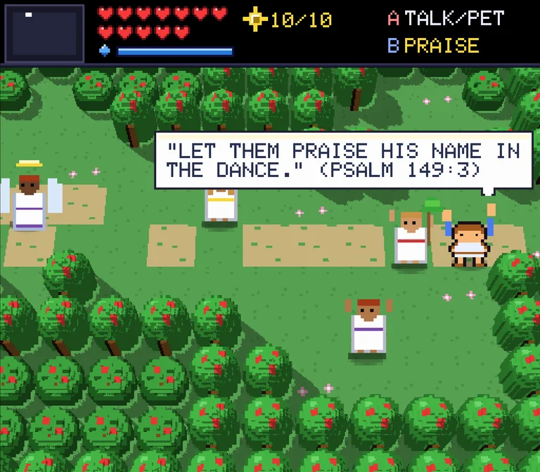 Praise with the saints