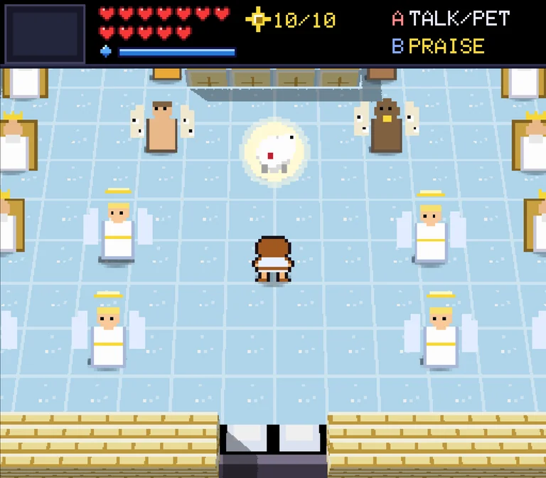 The throne room